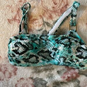 Exotic Snakeskin One-Piece Swimsuit